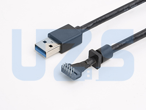 USB3.0拖尾线